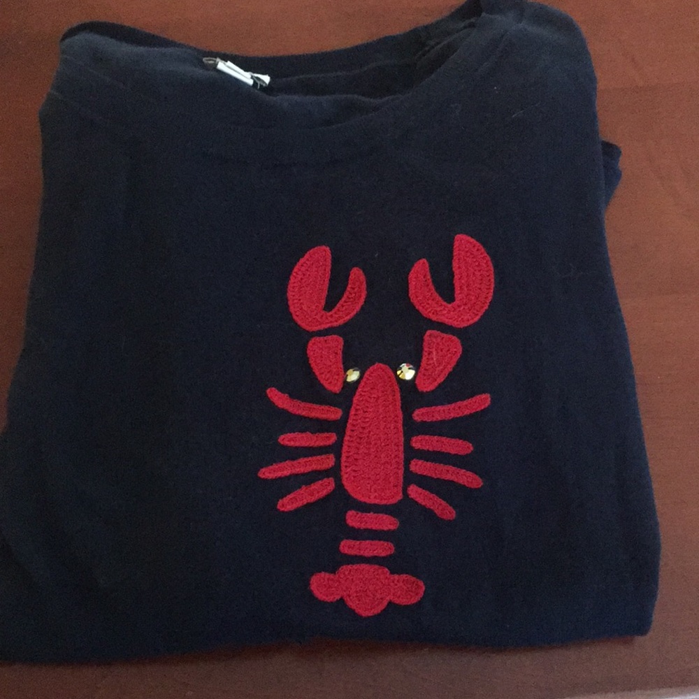 J. Crew Lobster Sweater